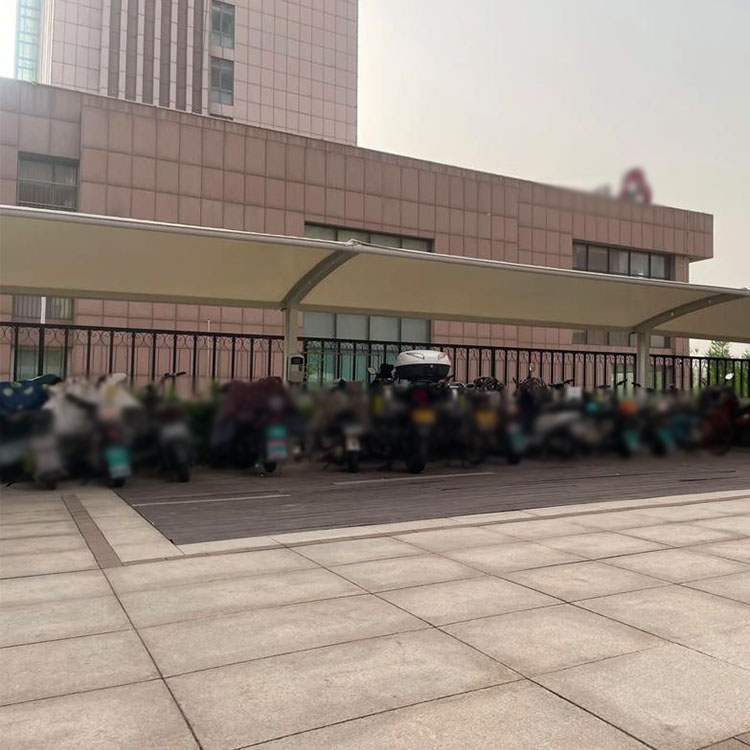 博爱县膜结构电动车棚