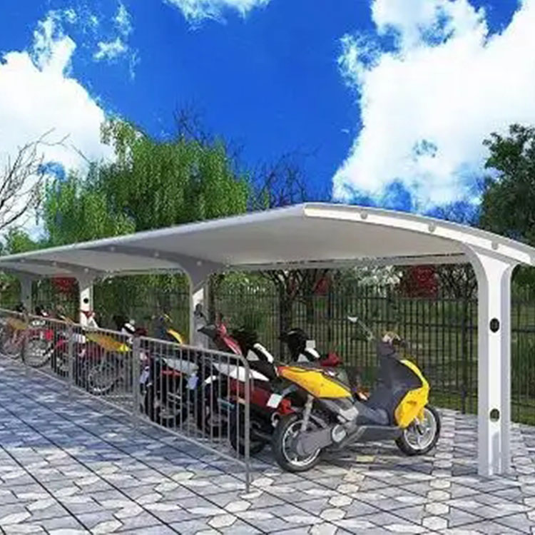 博爱县膜结构电动车棚